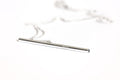 OOVO Vocal Straw Necklace — Sterling Silver