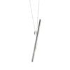 Oovo Vocal Straw Necklace Sterling Silver